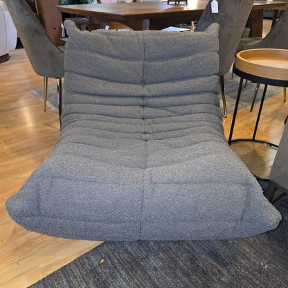 Grey Boucle Togo Style Chair
