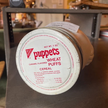 Donald Duck "Puppets" Nabisco Snacks Container