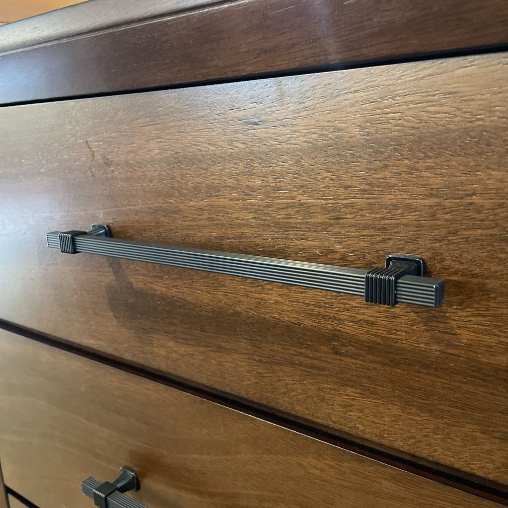Bevel Framed Walnut Chest