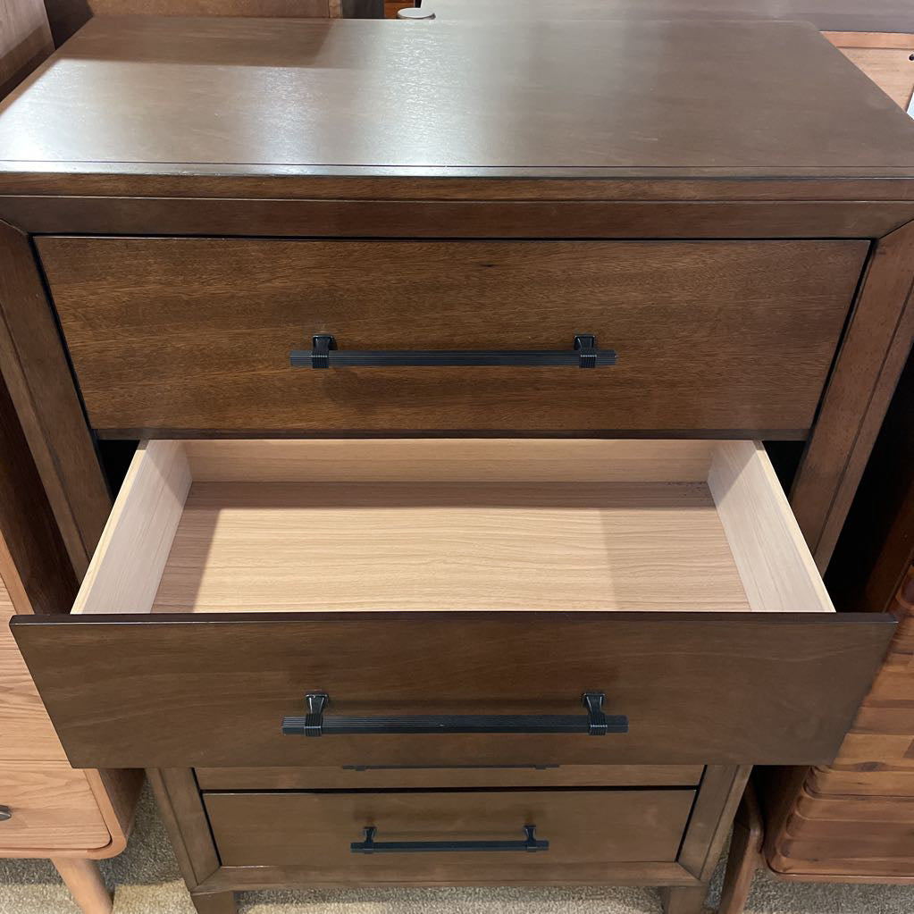 Bevel Framed Walnut Chest