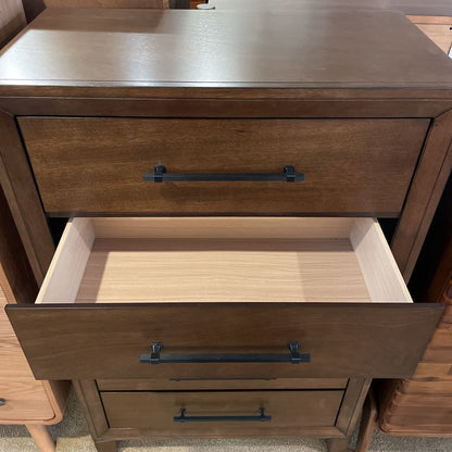 Bevel Framed Walnut Chest