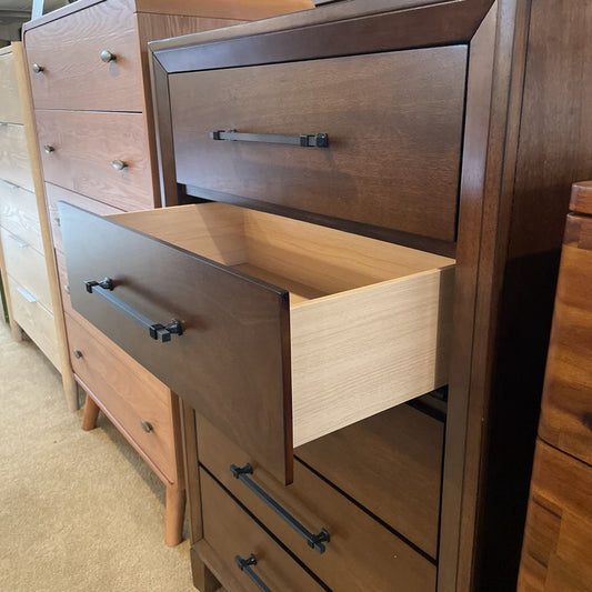 Bevel Framed Walnut Chest