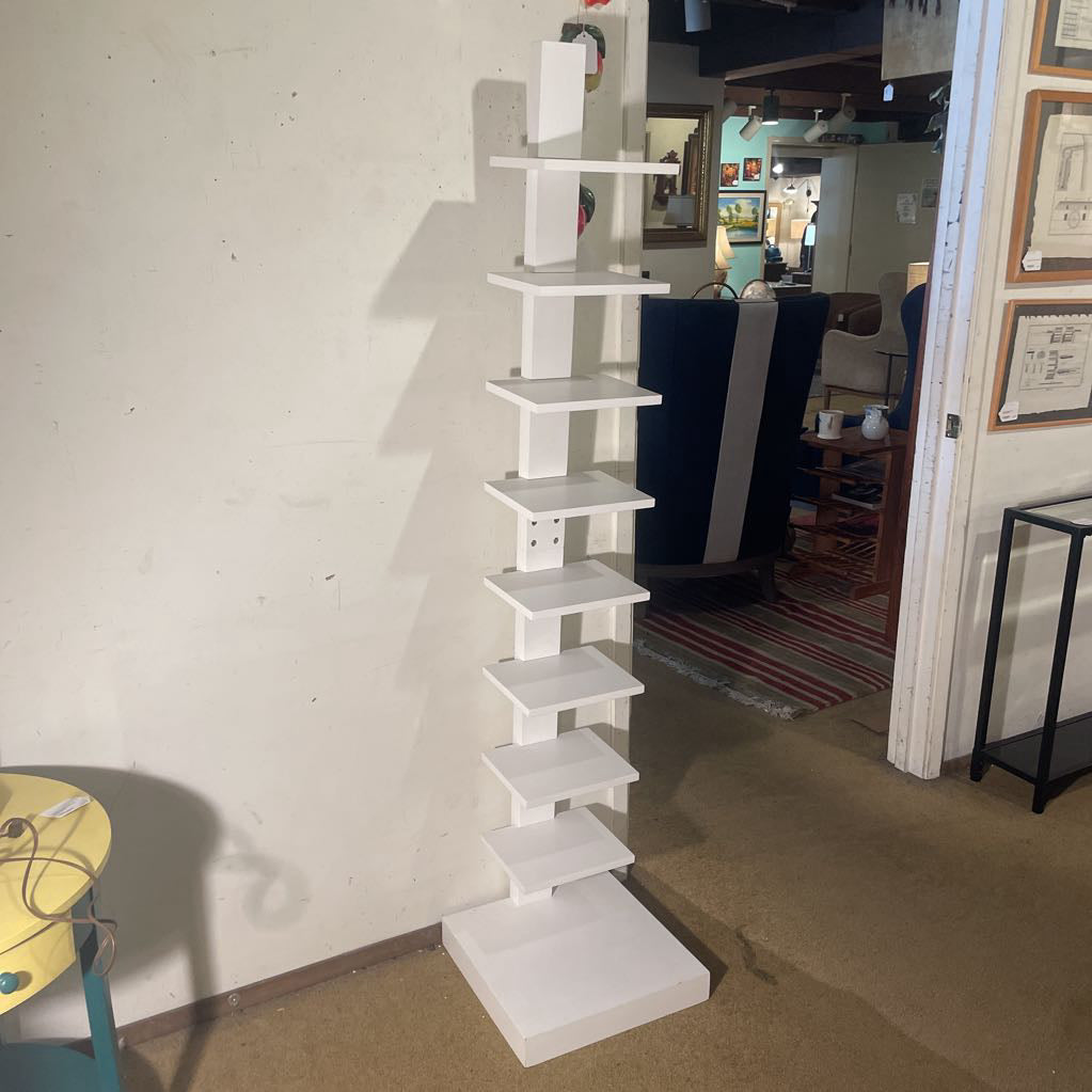 White Wood Story Bookcase C BOOKSHELVES