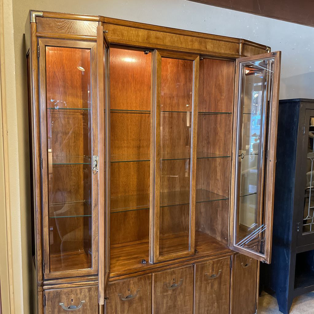 Drexel Heritage Accolade Campaign Style China Cabinet