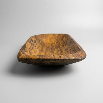 Hand Carved Wood Tray