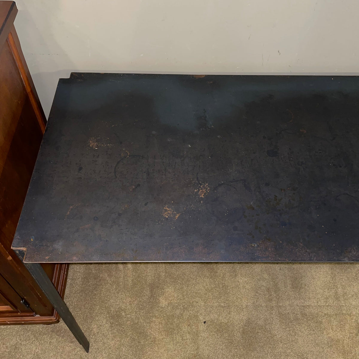 NY Handcrafted Steel Wide Console Table