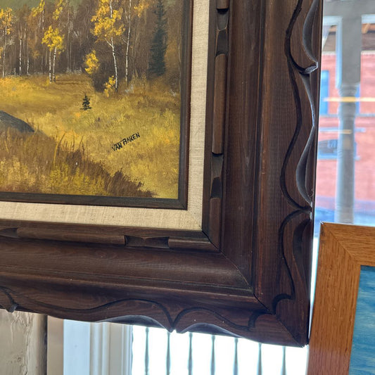 Van Baron "Longs Peak" Original Oil Painting