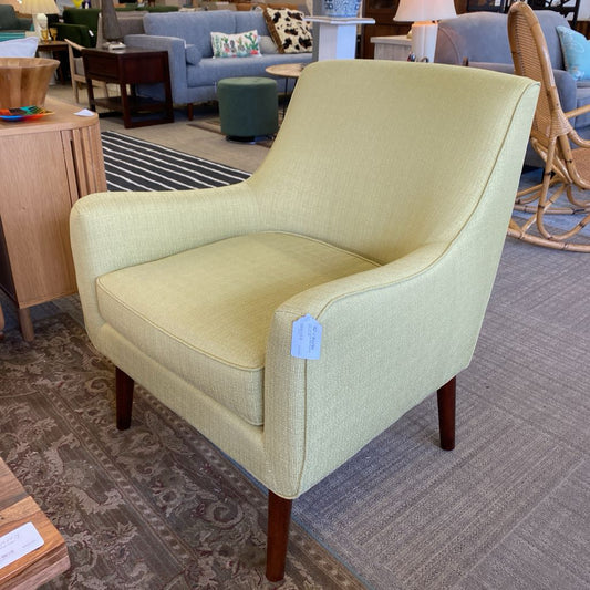 Key Lime Green Contemporary Armchair