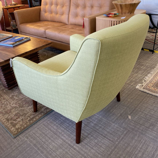 Key Lime Green Contemporary Armchair