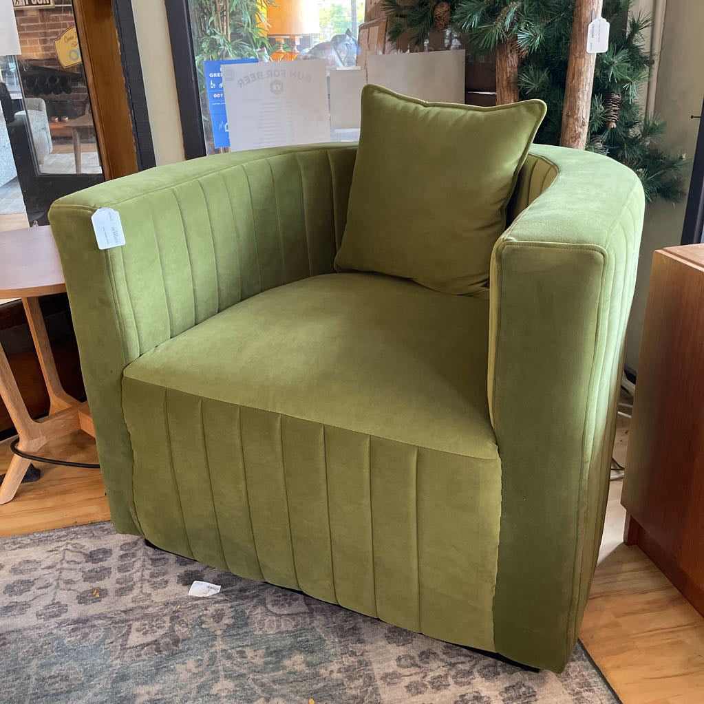 Velvet Accent Chair