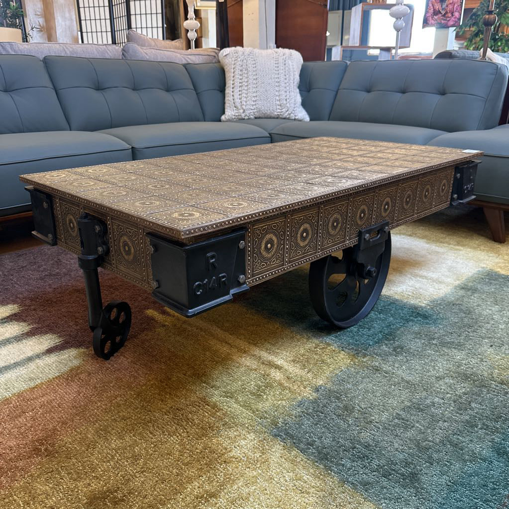 Factory Cart Coffee Table