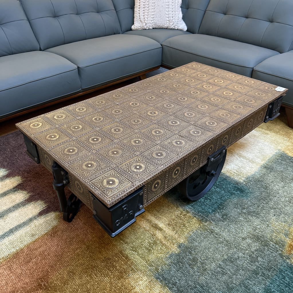 Factory Cart Coffee Table