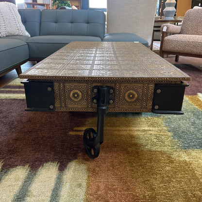 Factory Cart Coffee Table