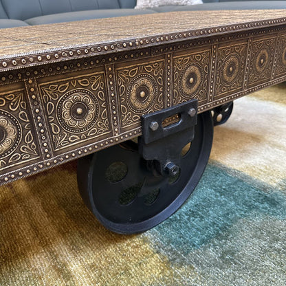 Factory Cart Coffee Table