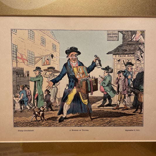 A Bundle of Truth 1811 Framed Print ART