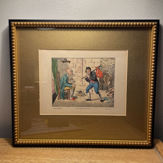 Paddy M'Shane's Seven Ages 1807 Framed Print ART