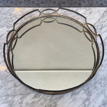 Metal Mirrored Tray UNIQUE FINDS