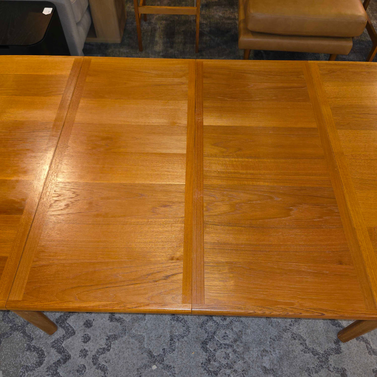 Teak Expanding Dining Table
