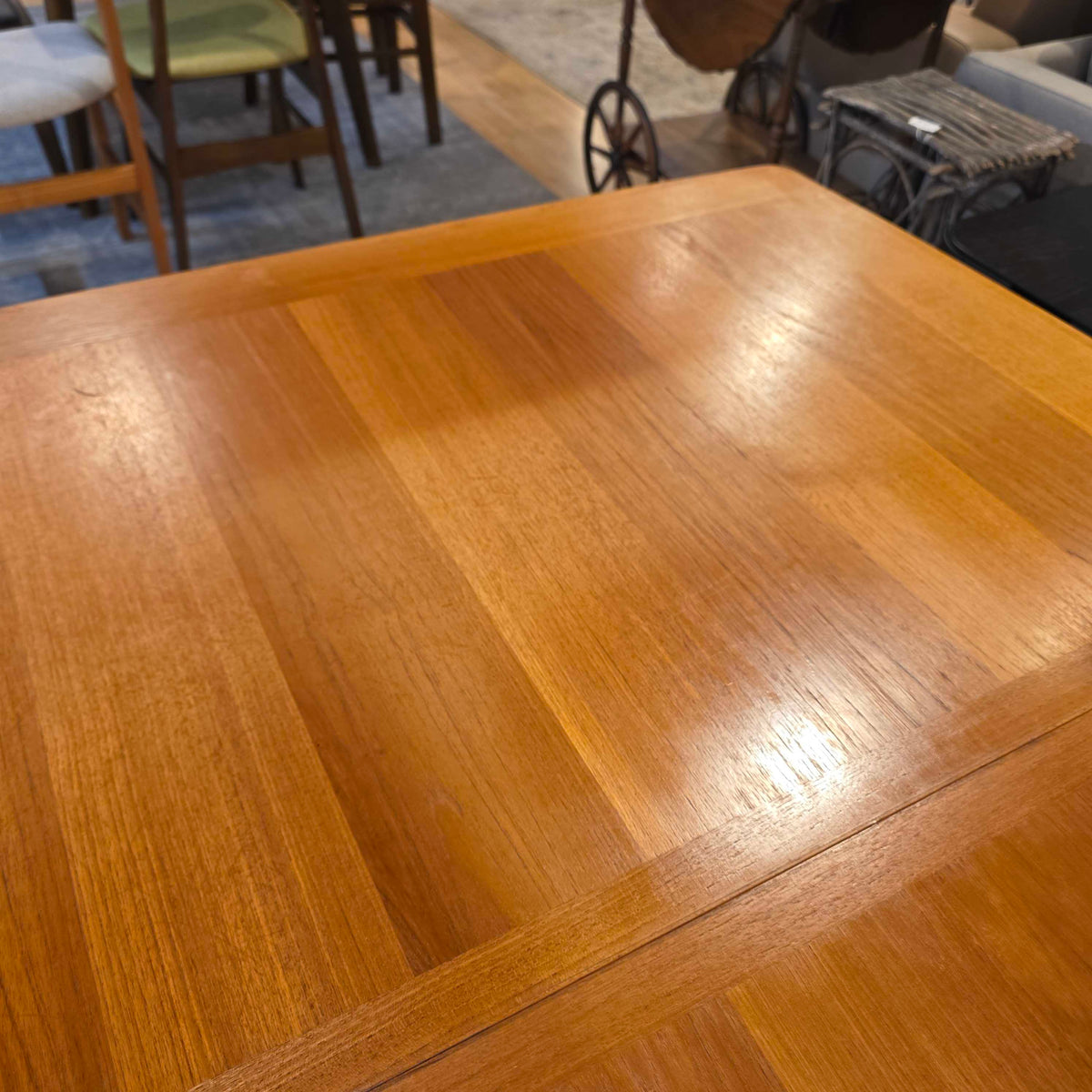 Teak Expanding Dining Table