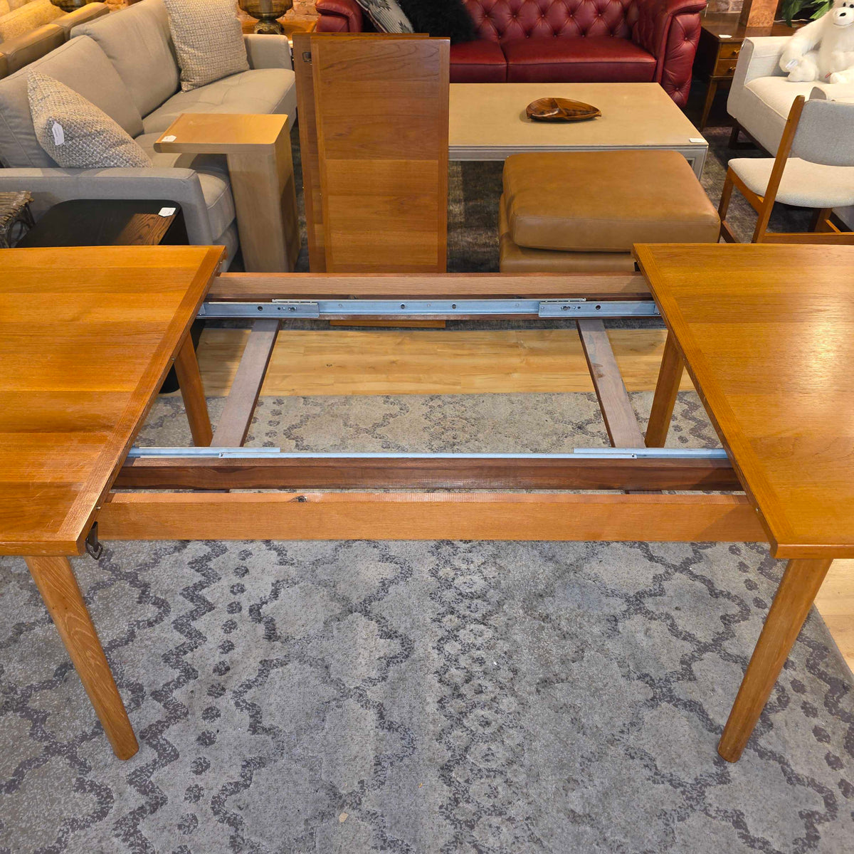 Teak Expanding Dining Table