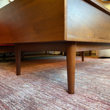 MCM Wood and Marble Lift Top Coffee Table C COFFEE TABLES