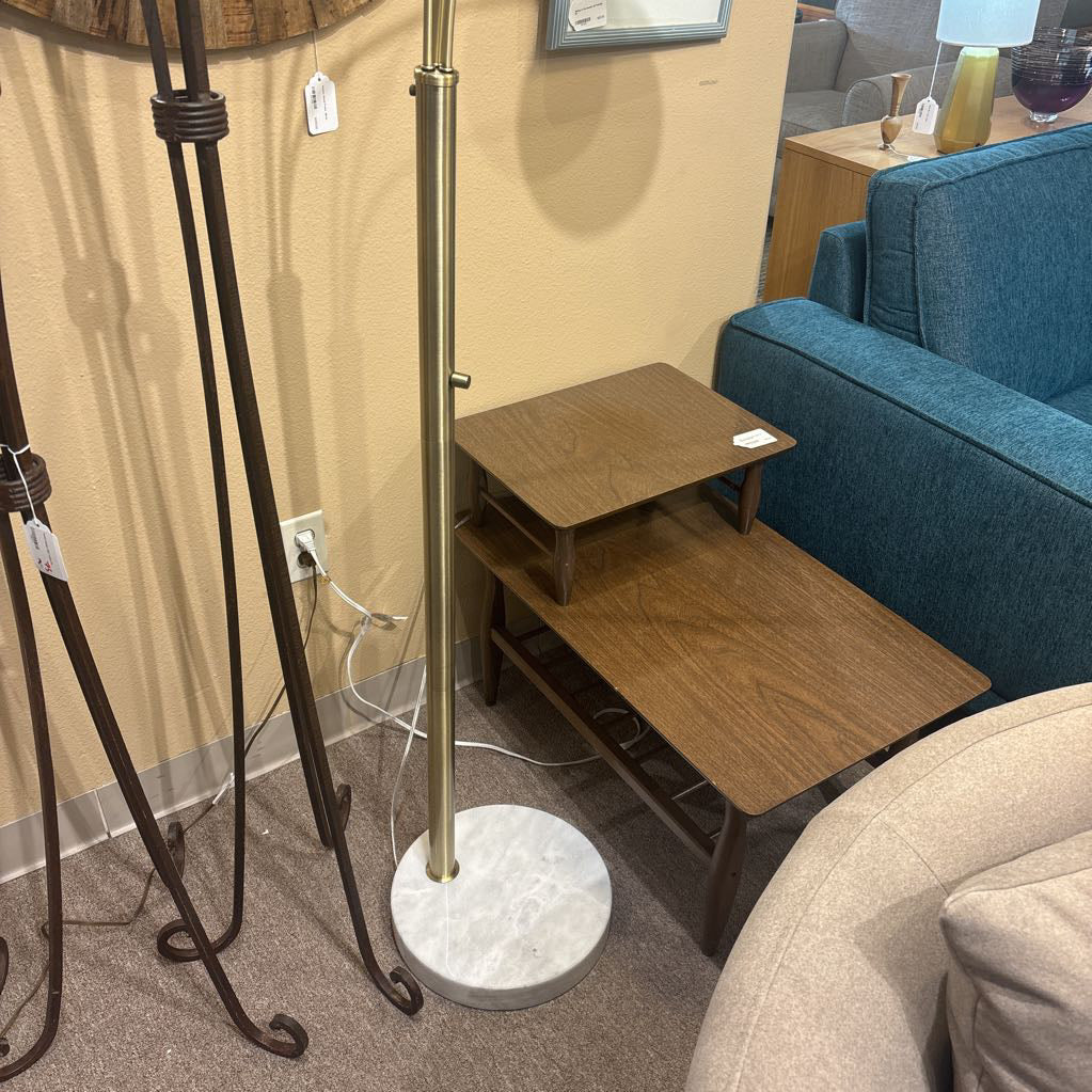 3 Arm Marble Base Floor Lamp