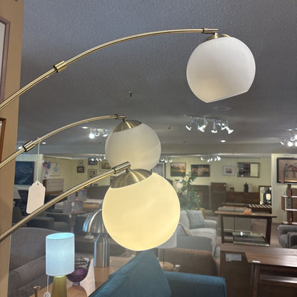 3 Arm Marble Base Floor Lamp