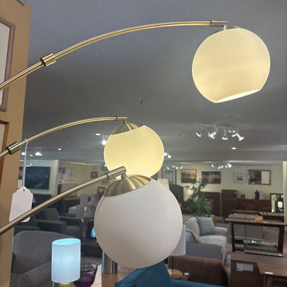 3 Arm Marble Base Floor Lamp