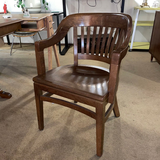 Vintage W.H Gunlocke Courthouse Chair U ACCENT CHAIRS