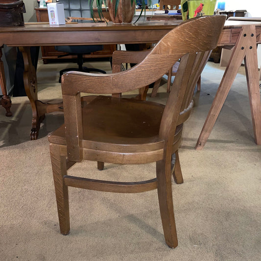 Vintage W.H Gunlocke Courthouse Chair U ACCENT CHAIRS