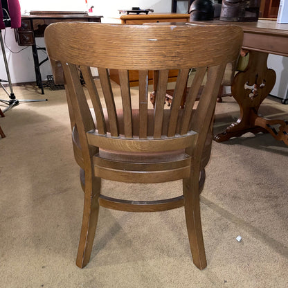 Vintage W.H Gunlocke Courthouse Chair