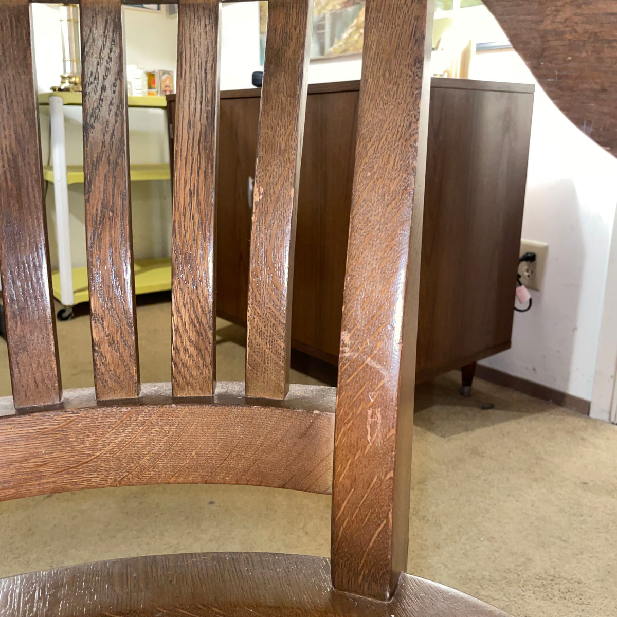 Vintage W.H Gunlocke Courthouse Chair