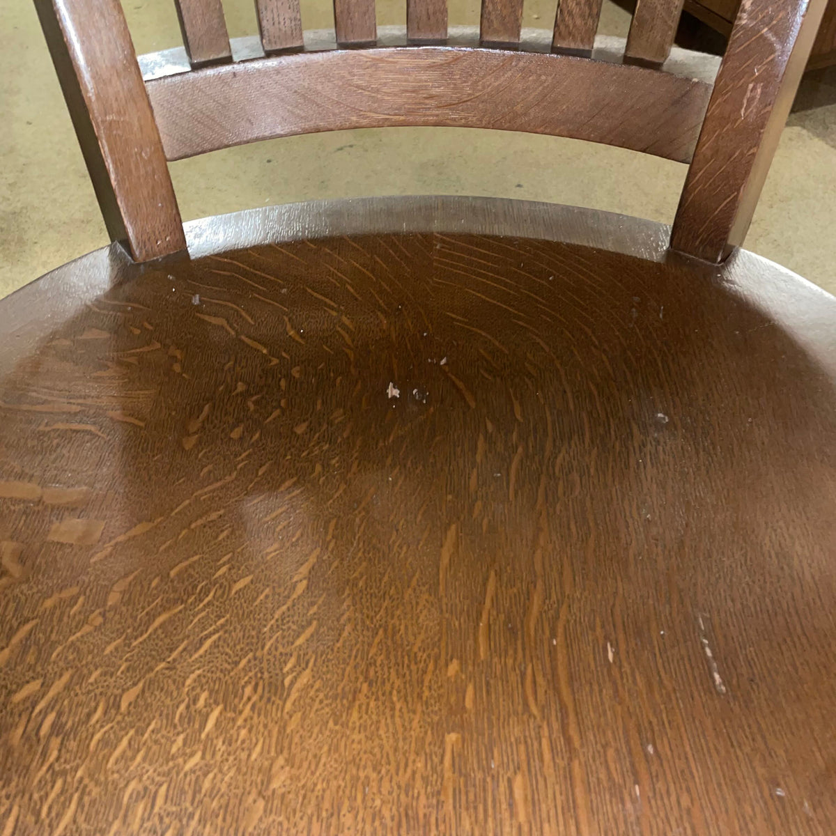 Vintage W.H Gunlocke Courthouse Chair