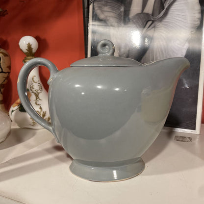 Blue-Grey Santa Anita Pottery Teapot
