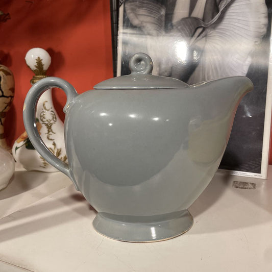 Blue-Grey Santa Anita Pottery Teapot UNIQUE FINDS