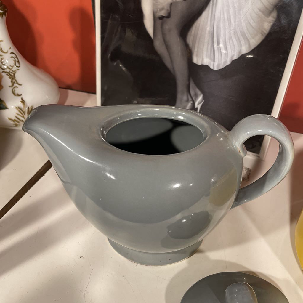 Blue-Grey Santa Anita Pottery Teapot