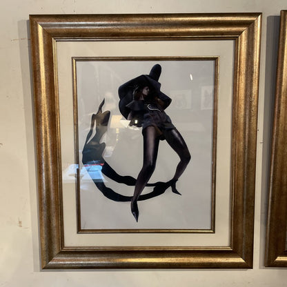 Tom Walker Paper Cutout Art Photo: Model with "Shadow"