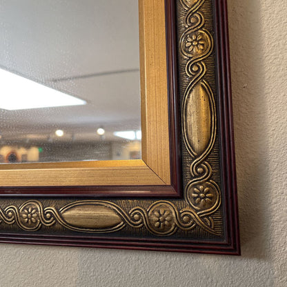 Rectangular Mirror with Marquetry