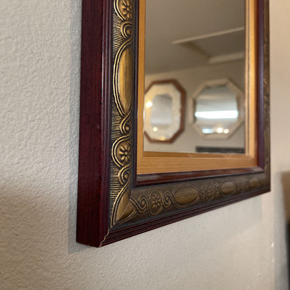 Rectangular Mirror with Marquetry