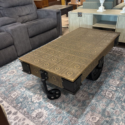 Factory Cart Coffee Table