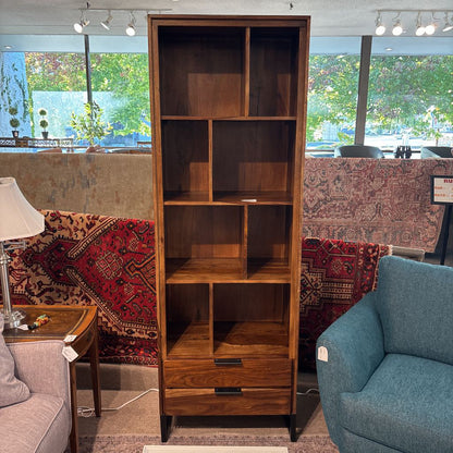 Ennsley 2 Drawer Bookshelf
