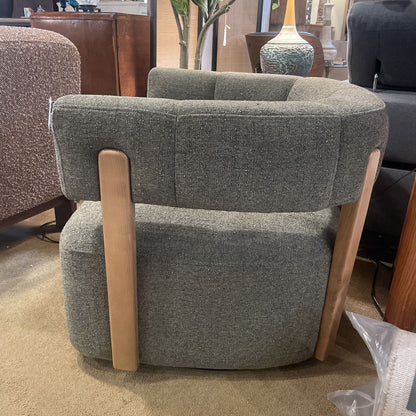 Bermejo Forest Green Accent Chair