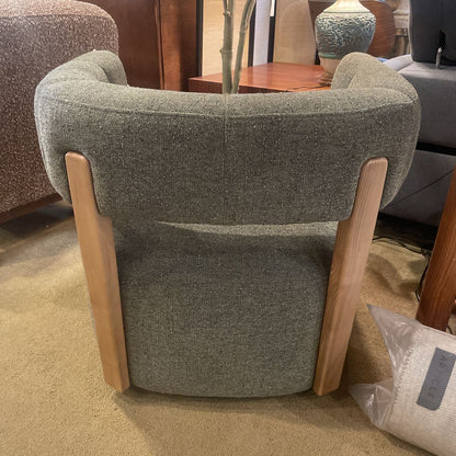 Bermejo Forest Green Accent Chair