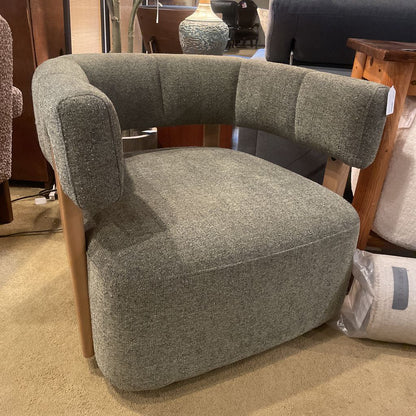 Bermejo Forest Green Accent Chair