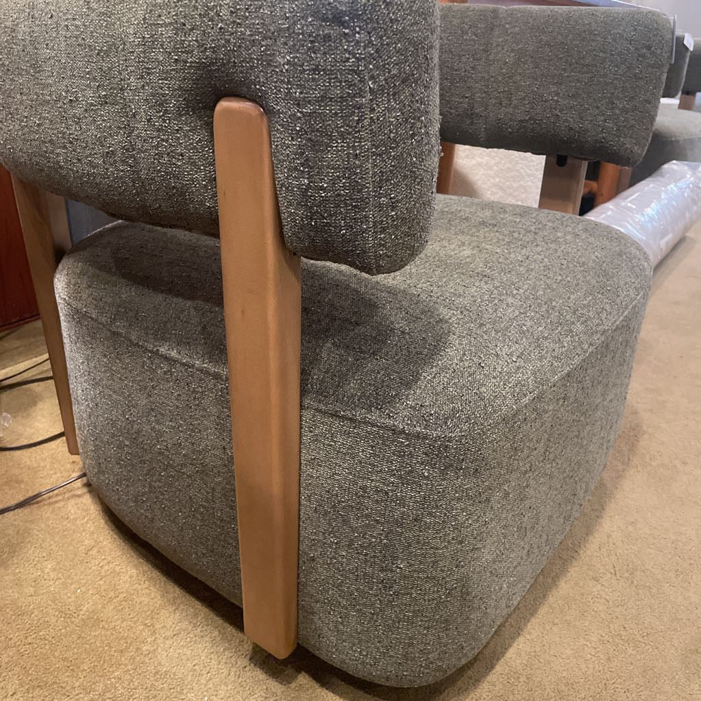 Bermejo Forest Green Accent Chair