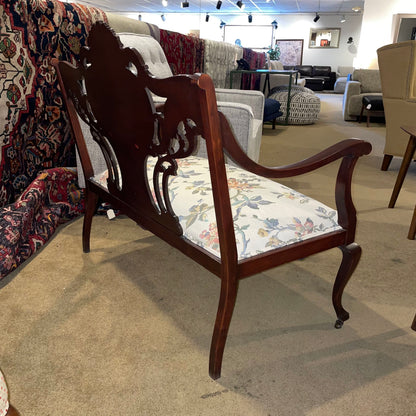 Vintage Settee with Courting Couple