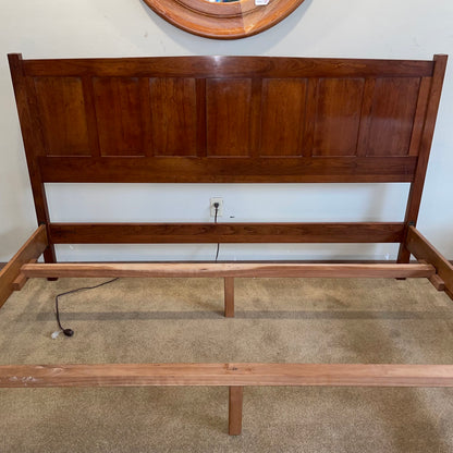 Stickley Cal Kink Cherry Bed Frame(no slats) C BED FRAMES