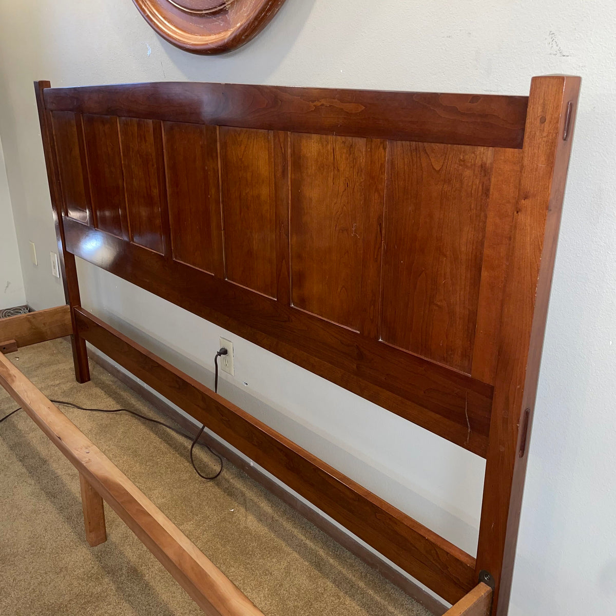 Stickley Cal Kink Cherry Bed Frame(no slats) C BED FRAMES