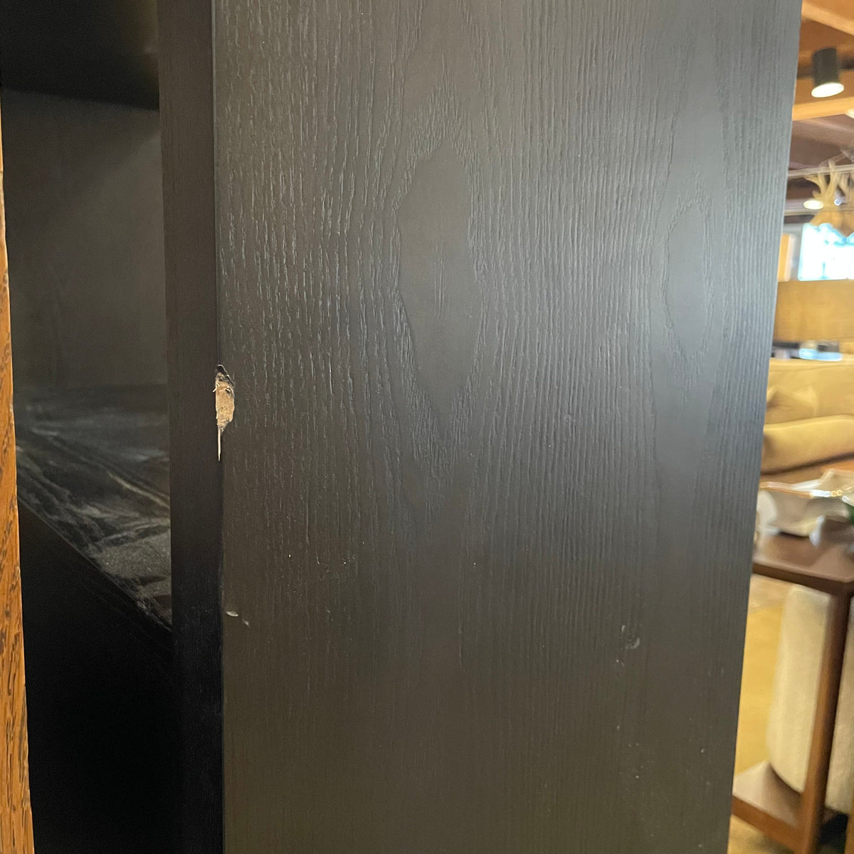 Dark Wood 5 Tier Bookshelf - As Is C BOOKSHELVES