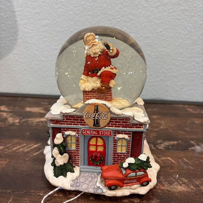 Coca-Cola Santa Snow Globe